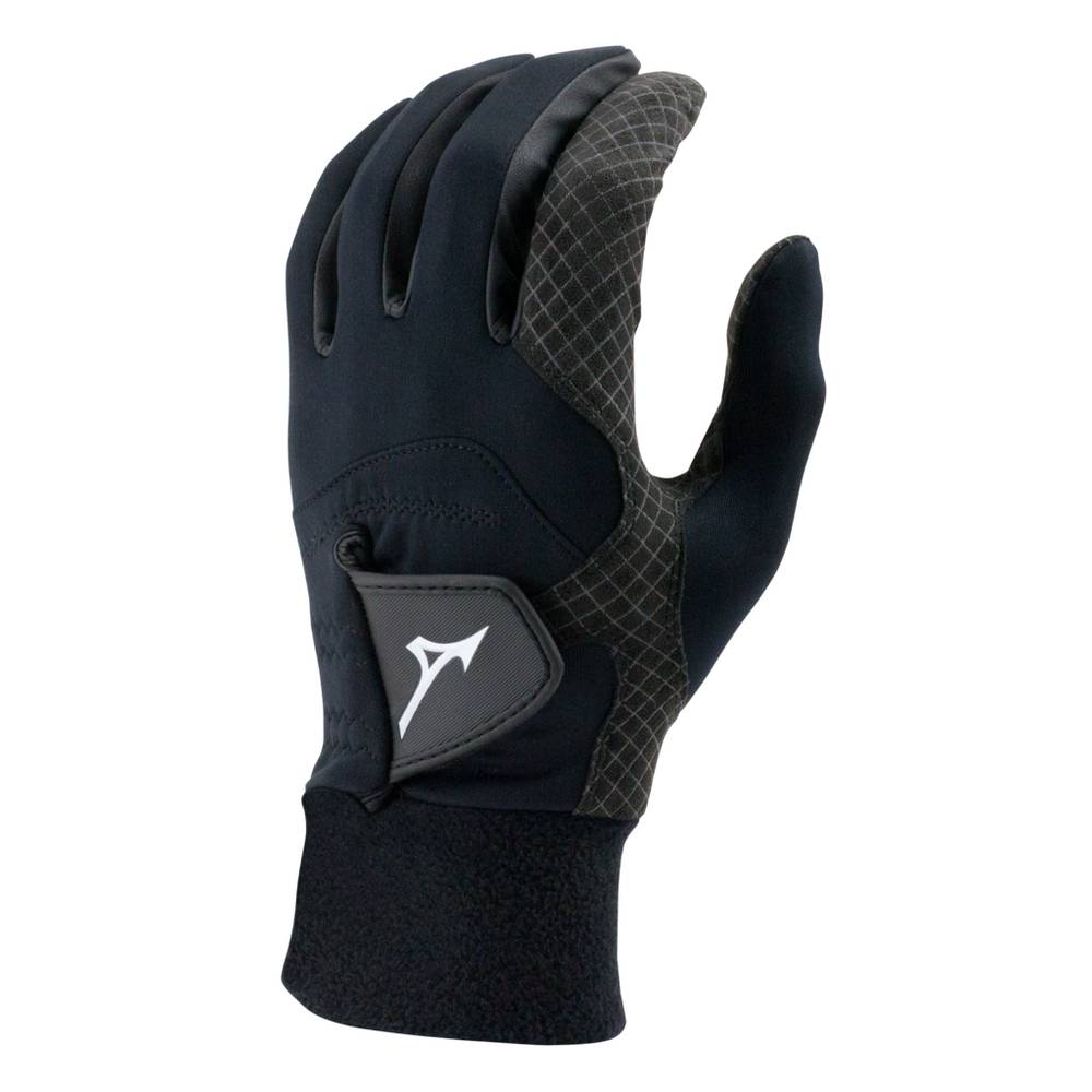 Mizuno Women's ThermaGrip - Pair Golf Gloves Black (230196-ZVS)